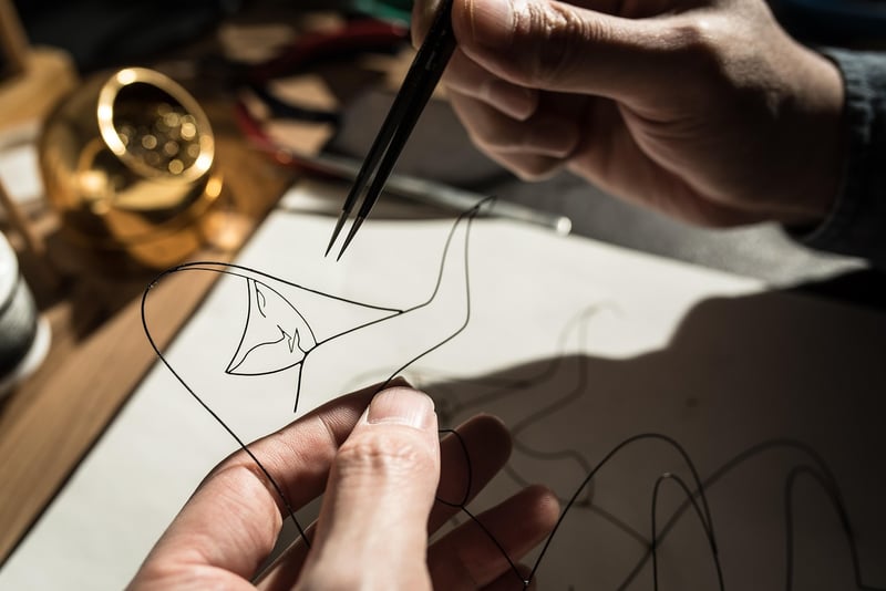 Kids crafting with upcycled materials